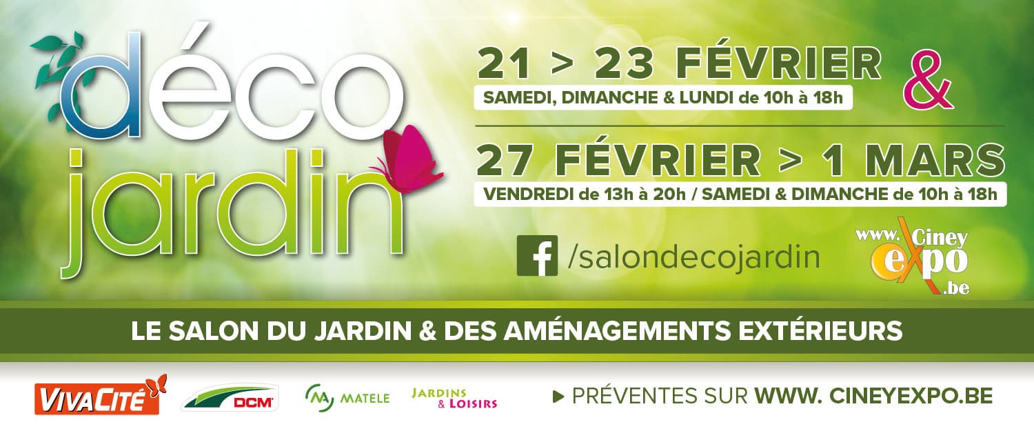 Salon Déco & Jardin - 21 au 23 Février et 27 Février au 1 Mars